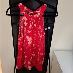 Gentle Fawn Red Floral Tank